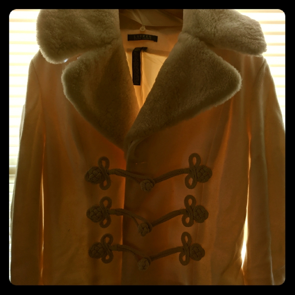 Ralph Lauren light wool blazer style jacket